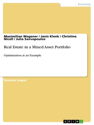 cover image of Real Estate in a Mixed Asset Portfolio
